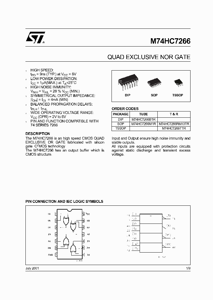 M74HC7266_313704.PDF Datasheet