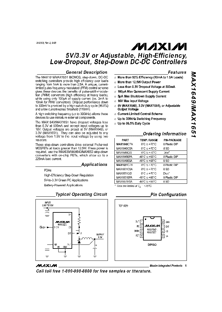 MAX1649_91315.PDF Datasheet