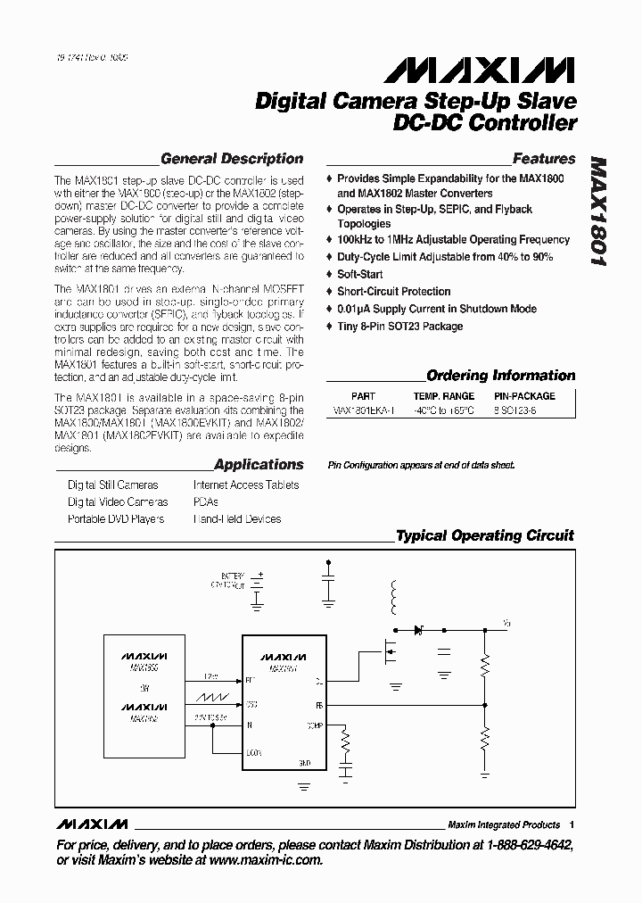 MAX1801_376997.PDF Datasheet