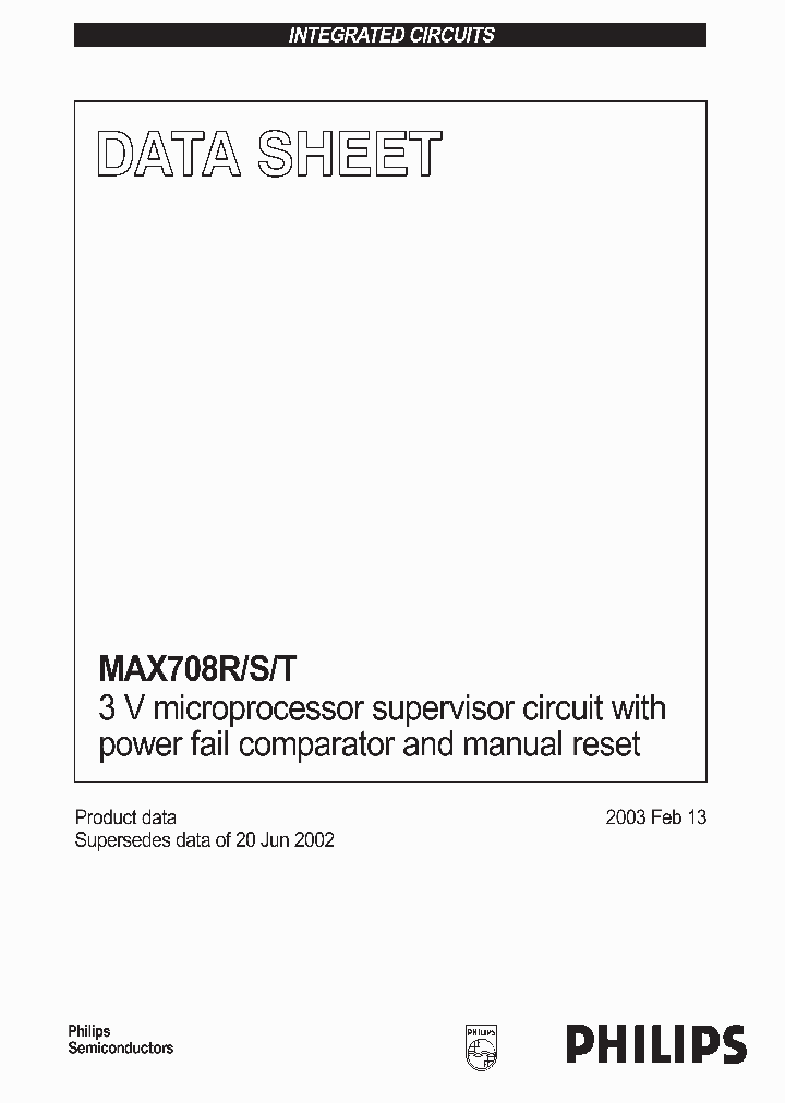 MAX708T_192266.PDF Datasheet
