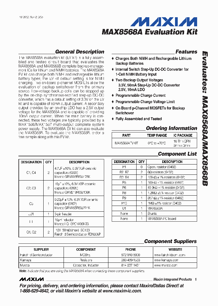 MAX8568AEVKIT_324871.PDF Datasheet