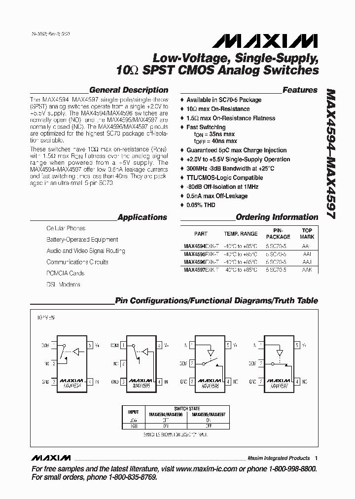 MAXIM_196408.PDF Datasheet