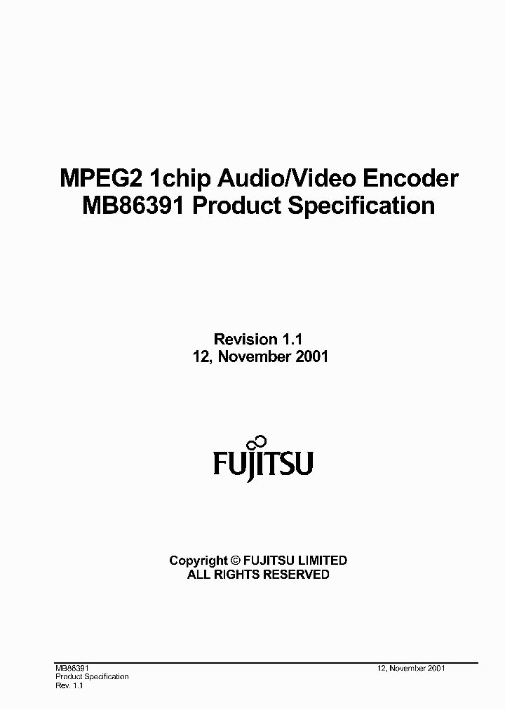 MB86391_203380.PDF Datasheet