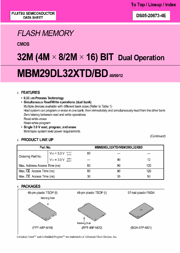 MBM29DL32XBD-12_334674.PDF Datasheet