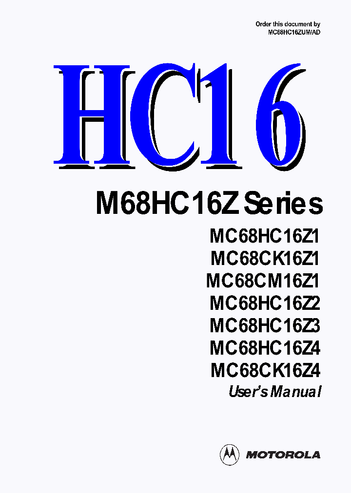 MC68HC16Z4_188652.PDF Datasheet
