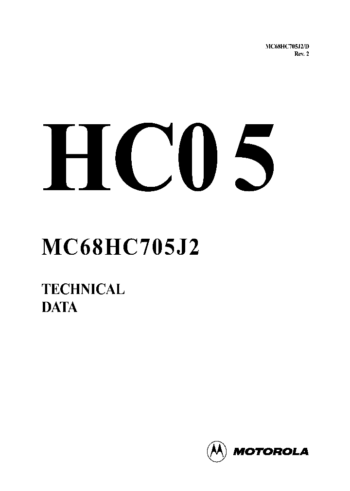 MC68HC705J_274488.PDF Datasheet