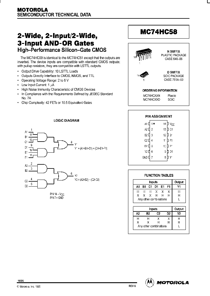 MC74HC58_358785.PDF Datasheet