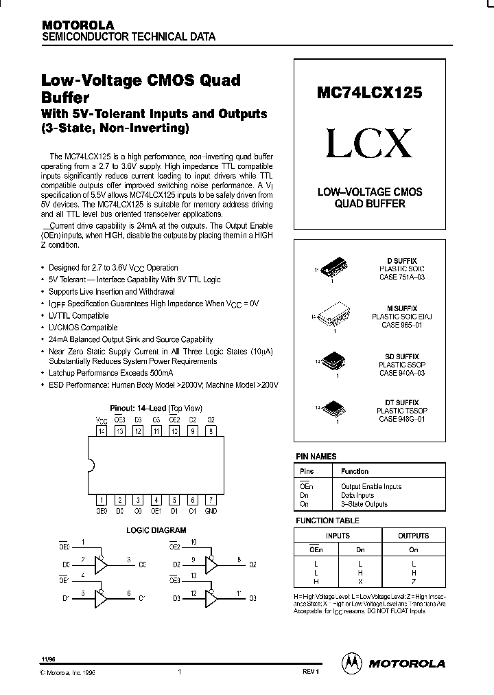 MC74LCX125_348850.PDF Datasheet