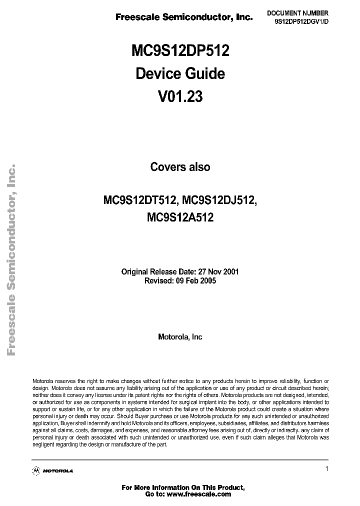 MC9S12DP512CPV_372682.PDF Datasheet
