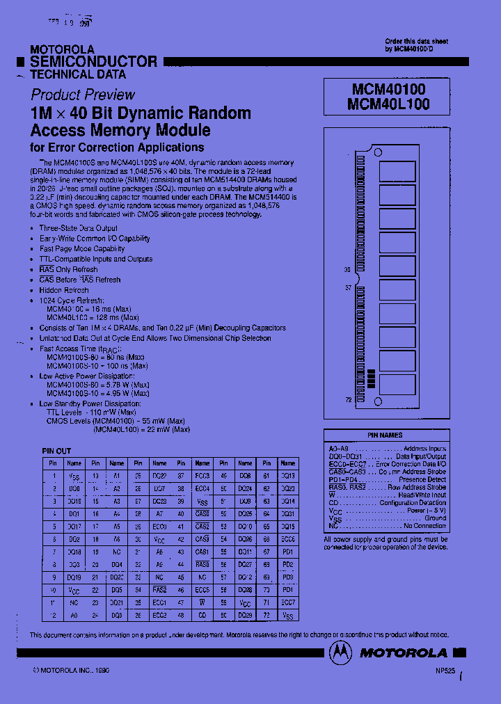 MCM40100_345282.PDF Datasheet