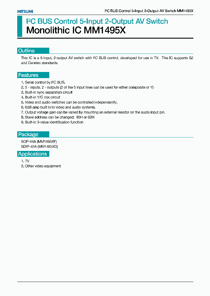 MM1495X_343440.PDF Datasheet