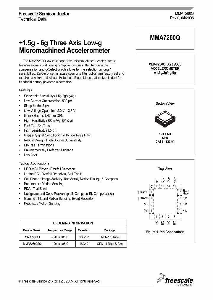 MMA7260Q_337174.PDF Datasheet