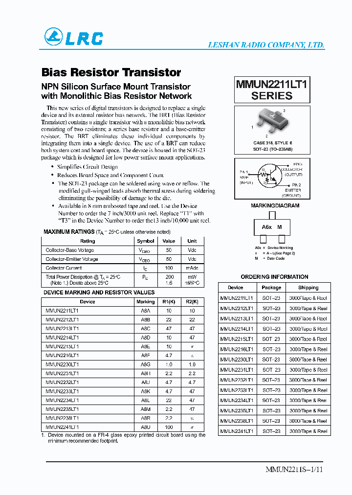 MMUN2233LT1_376897.PDF Datasheet