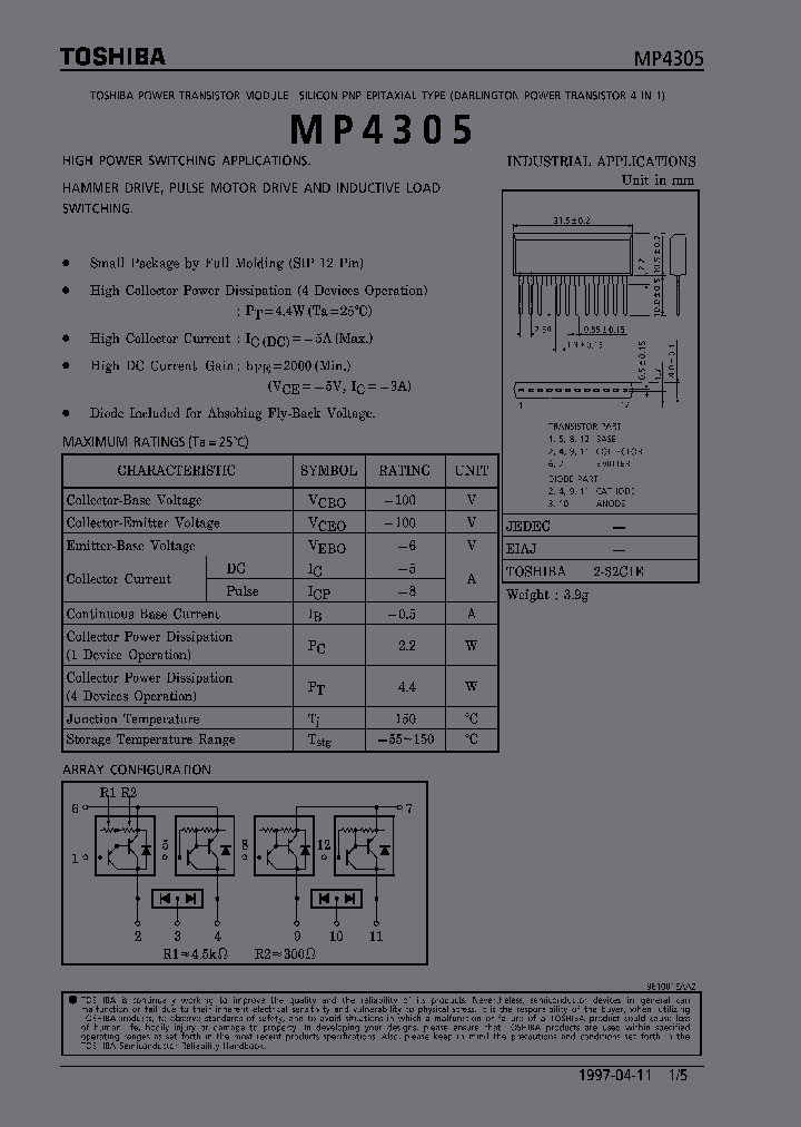 MP4305_335794.PDF Datasheet