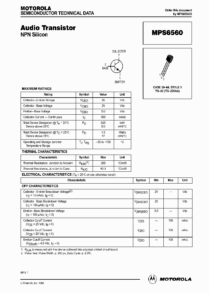 MPS6560D_352930.PDF Datasheet