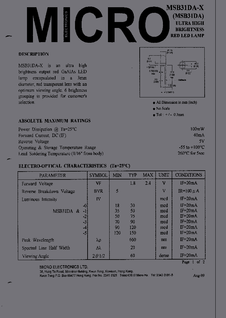 MSB31DA-X_342713.PDF Datasheet