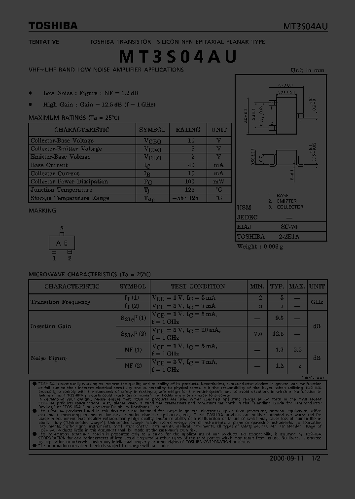 MT3S04AU_374925.PDF Datasheet