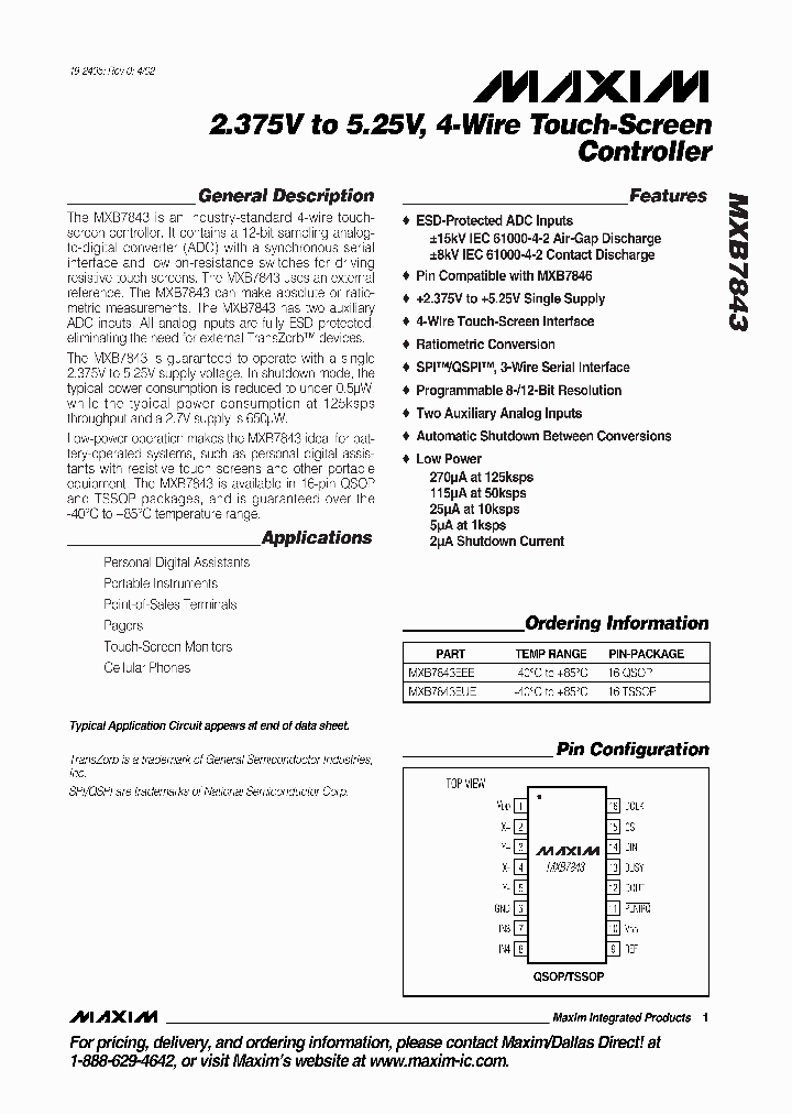 MXB7843_192294.PDF Datasheet