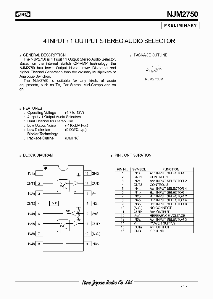 NJM2750_322378.PDF Datasheet