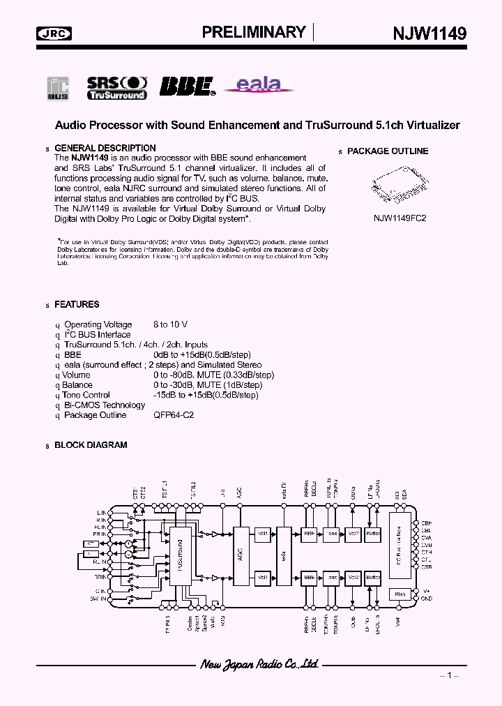 NJW1149_321932.PDF Datasheet