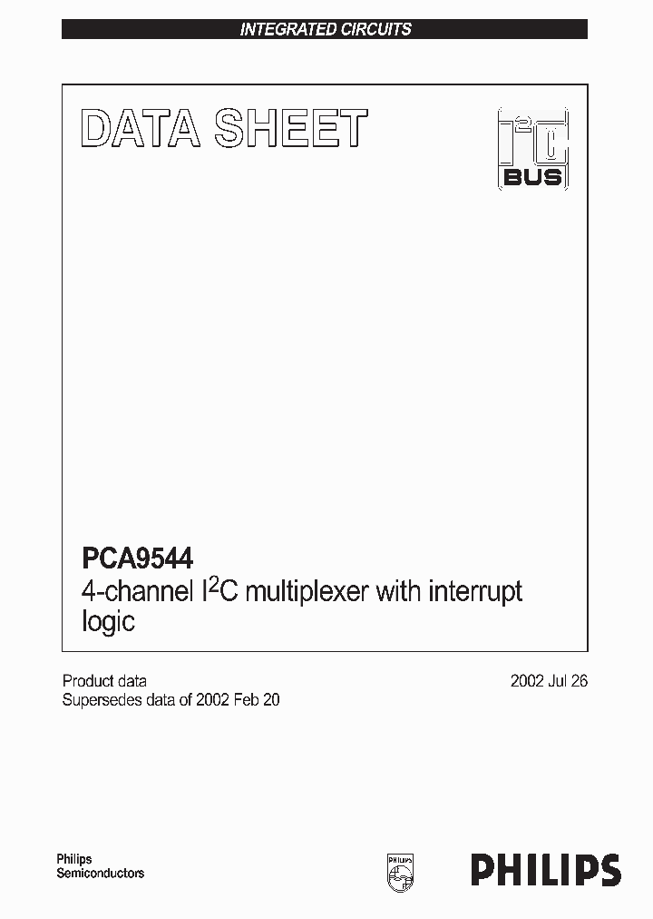PCA9544_315125.PDF Datasheet