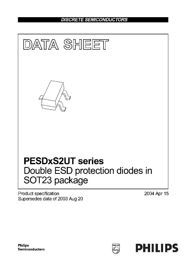 PESD3V3S2UT_307134.PDF Datasheet