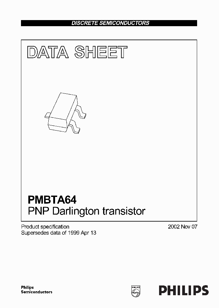 PMBTA64_351193.PDF Datasheet