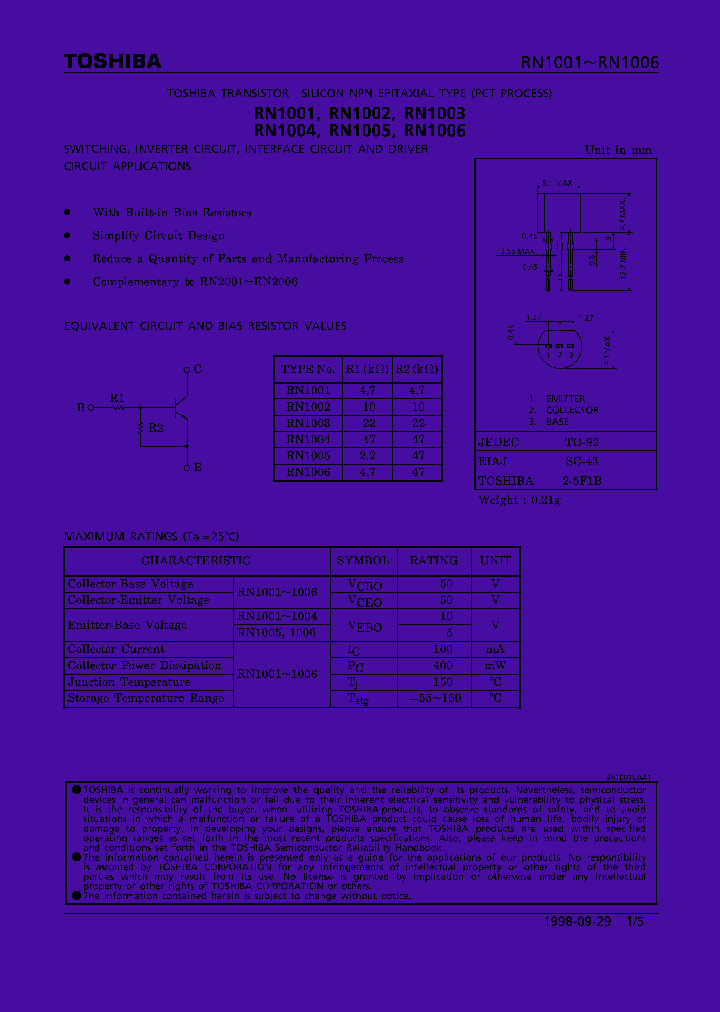 RN1004_269310.PDF Datasheet