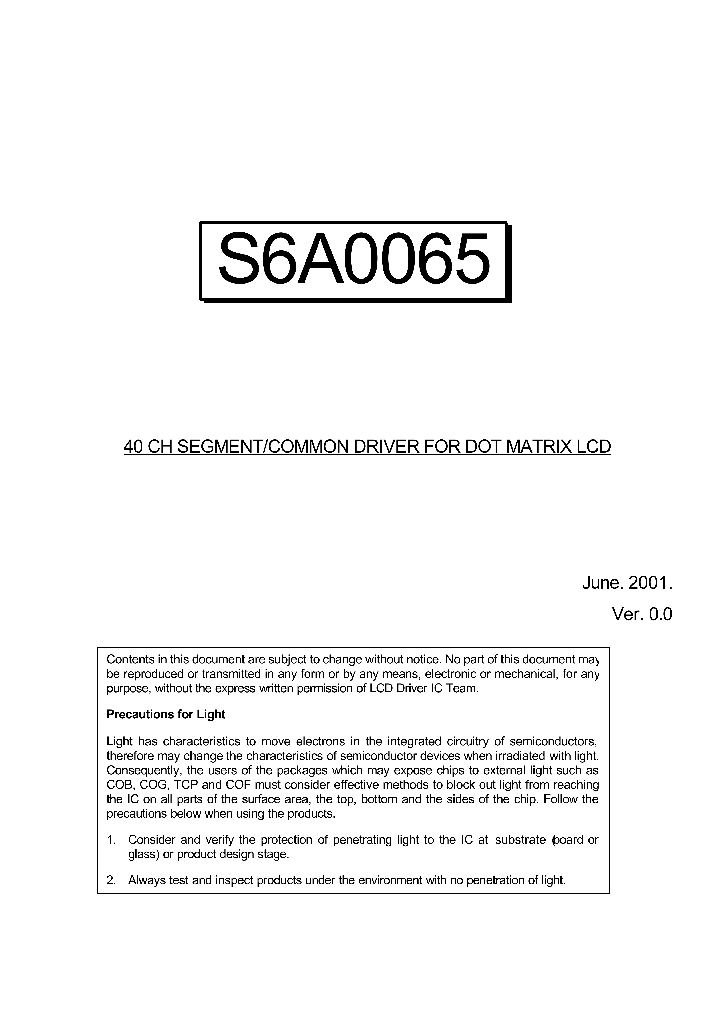 S6A0065B_320671.PDF Datasheet
