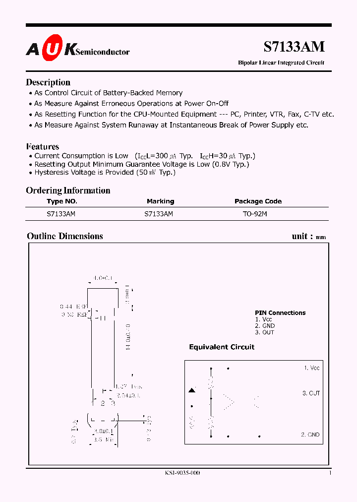 S7133AM_317395.PDF Datasheet