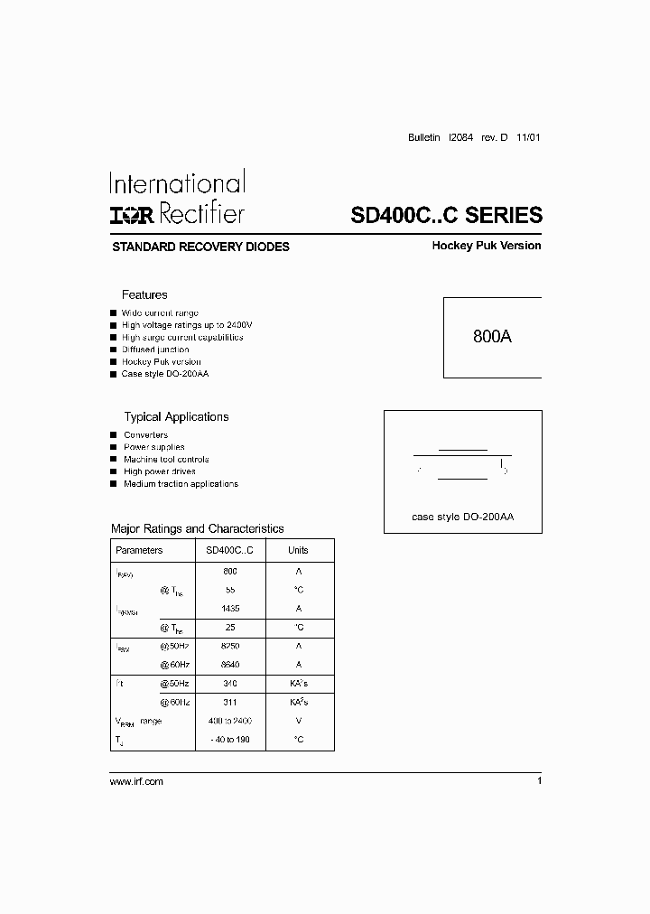 SD400CCSERIES_324125.PDF Datasheet