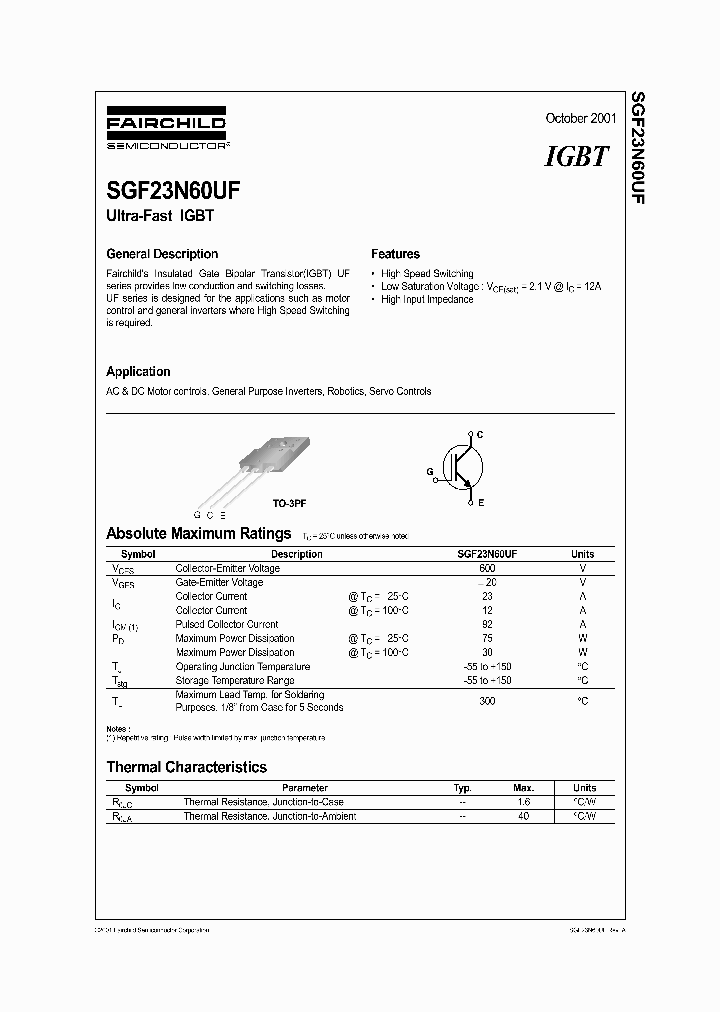 SGF23N60UF_309136.PDF Datasheet