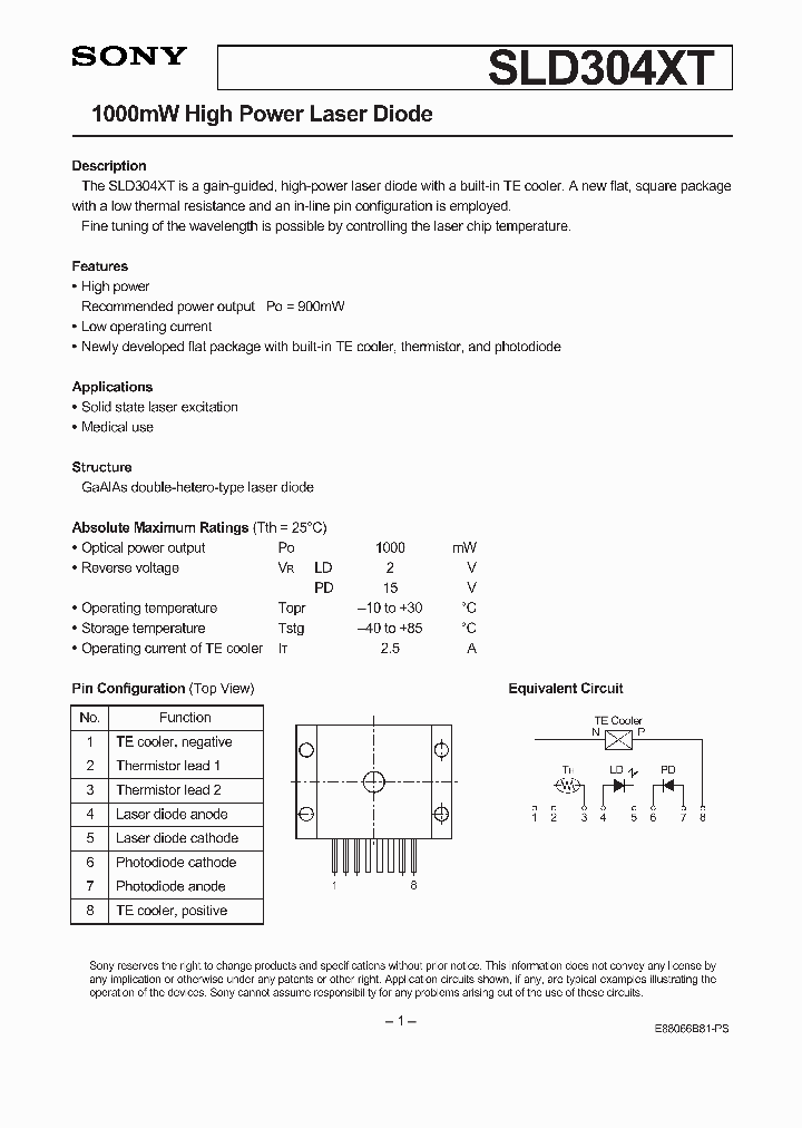 SLD304XT_200560.PDF Datasheet