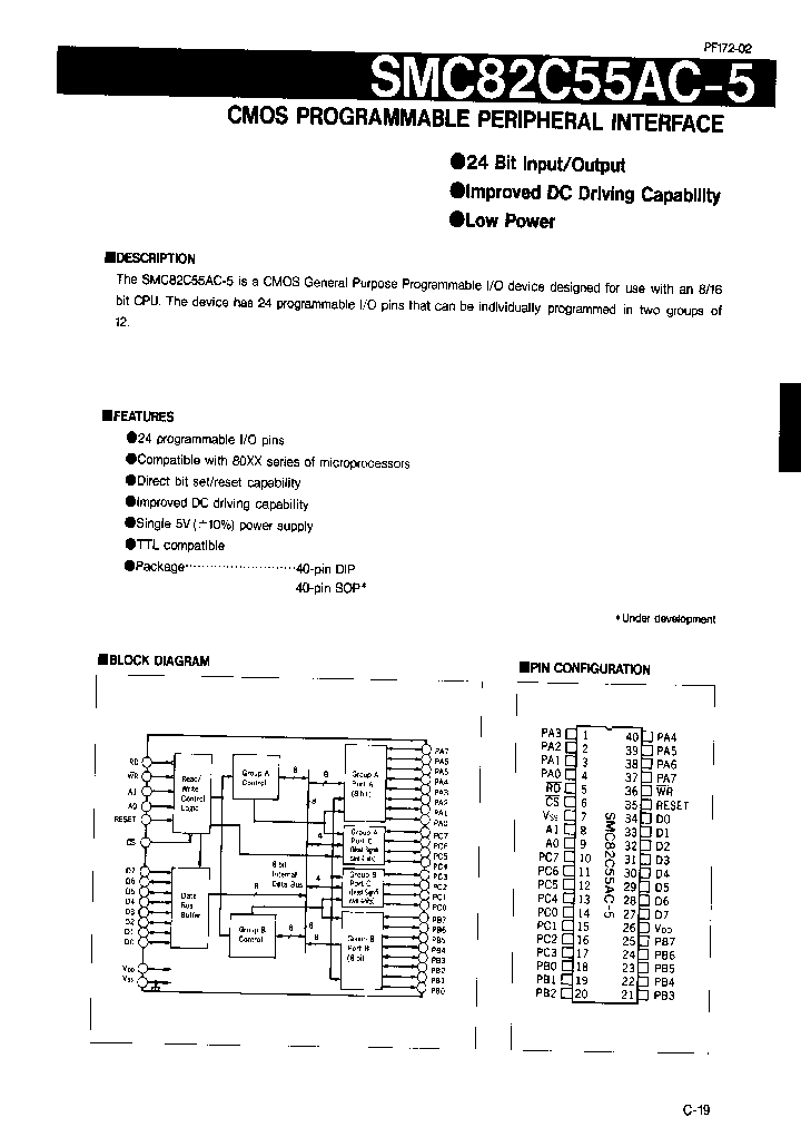 SMC82C55AC-5_332747.PDF Datasheet