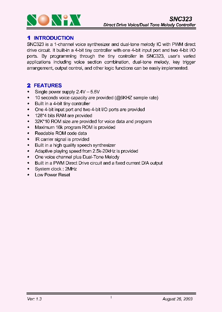 SNC323_344980.PDF Datasheet