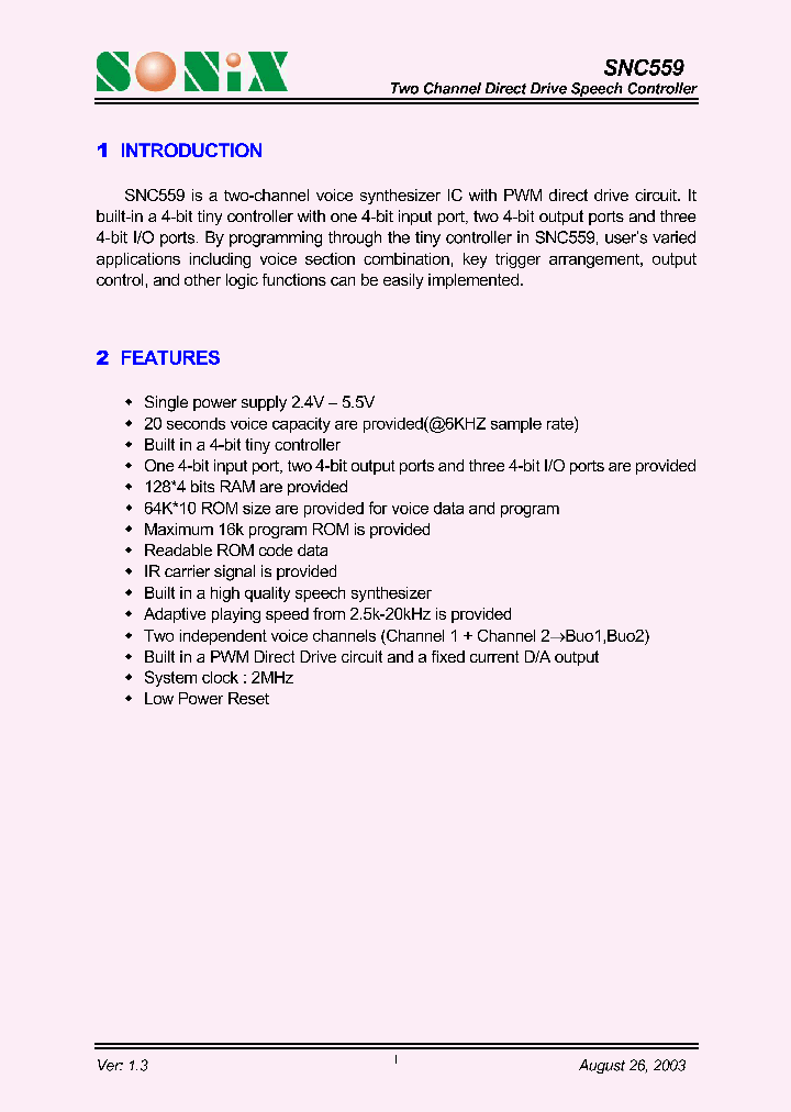 SNC559_372244.PDF Datasheet