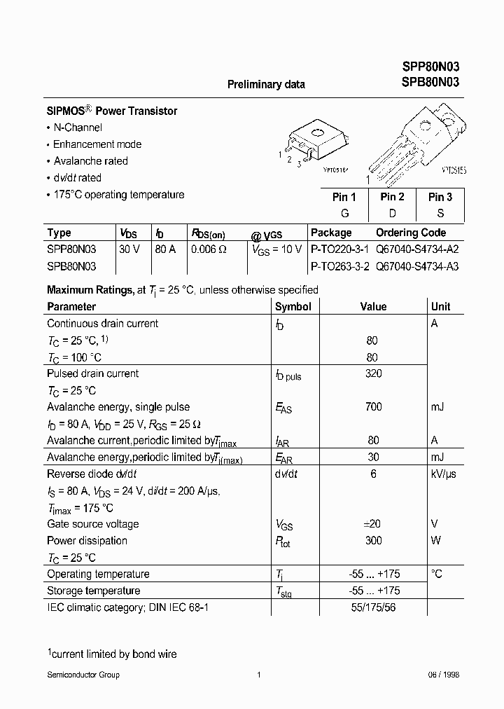 SPB80N03_198289.PDF Datasheet