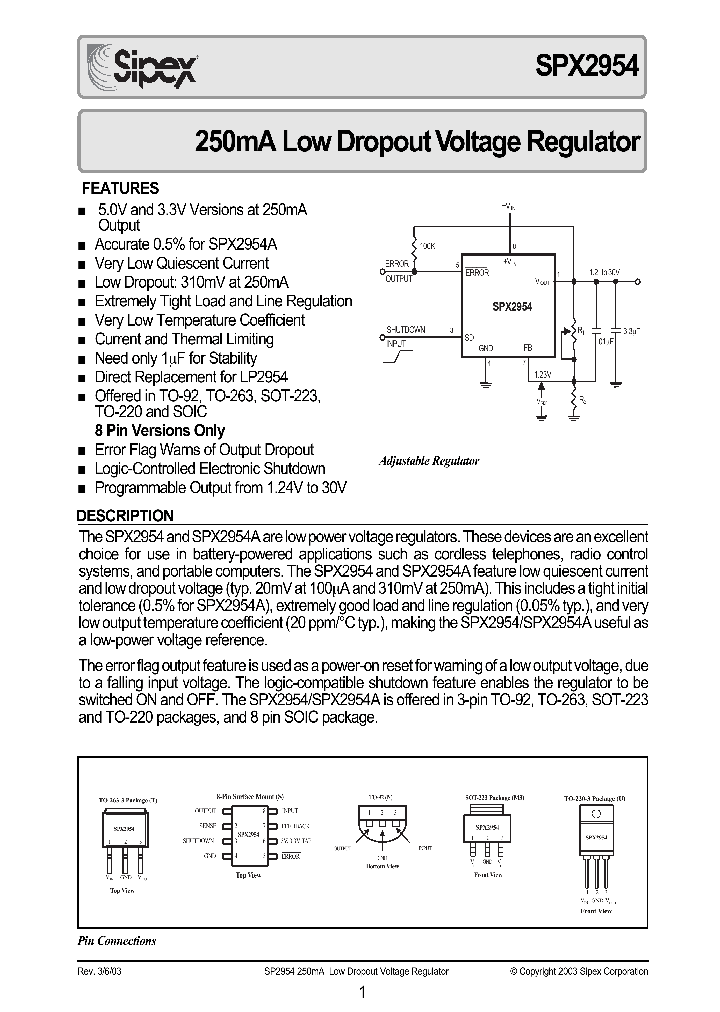 SPX2954_202467.PDF Datasheet