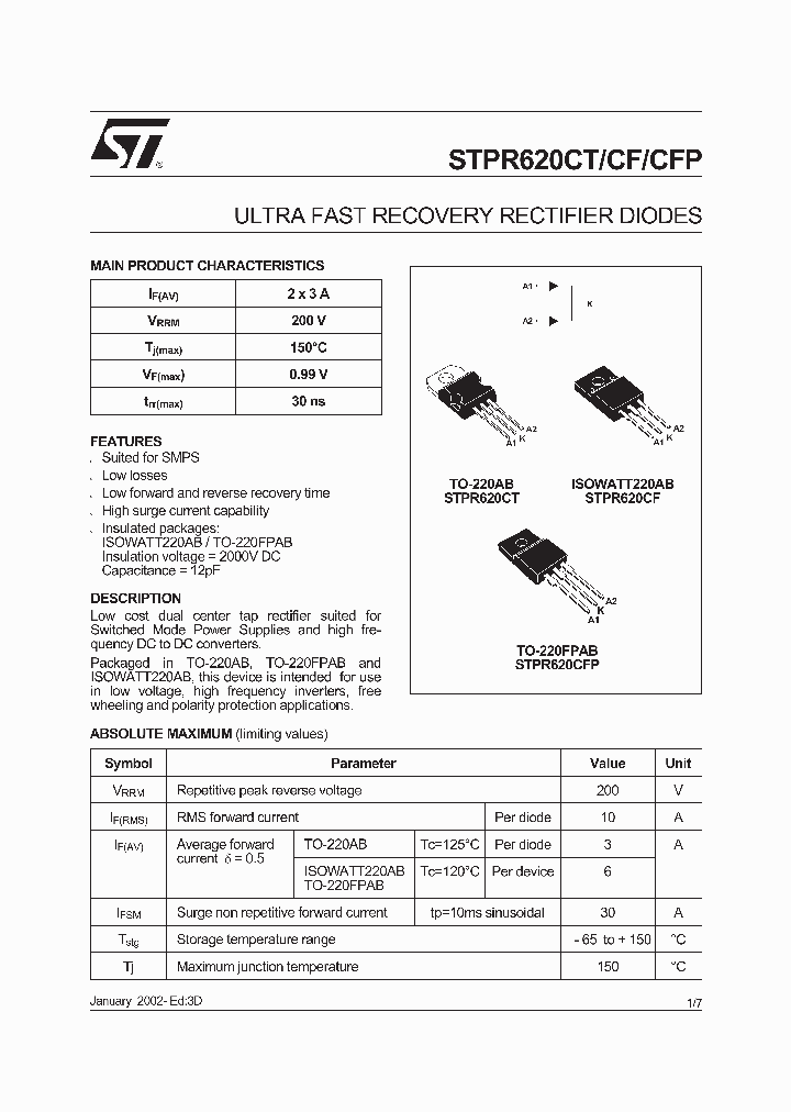 STPR620CFP_179284.PDF Datasheet