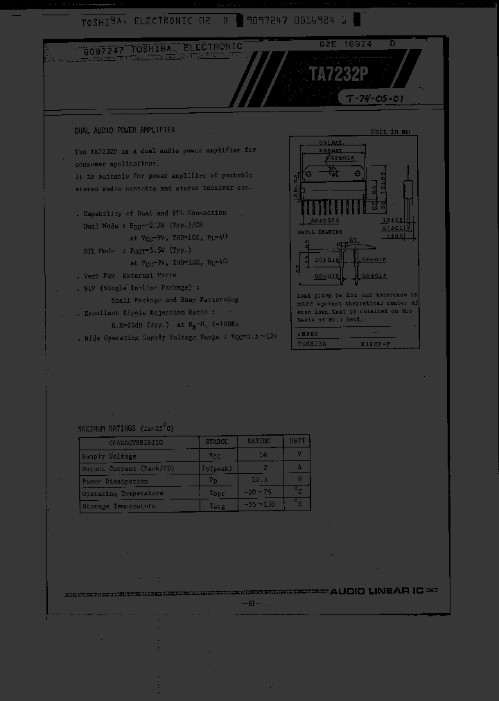 TA7232PNBSP_195163.PDF Datasheet