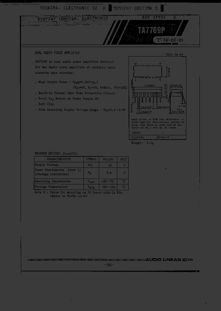 TA7769P_185075.PDF Datasheet