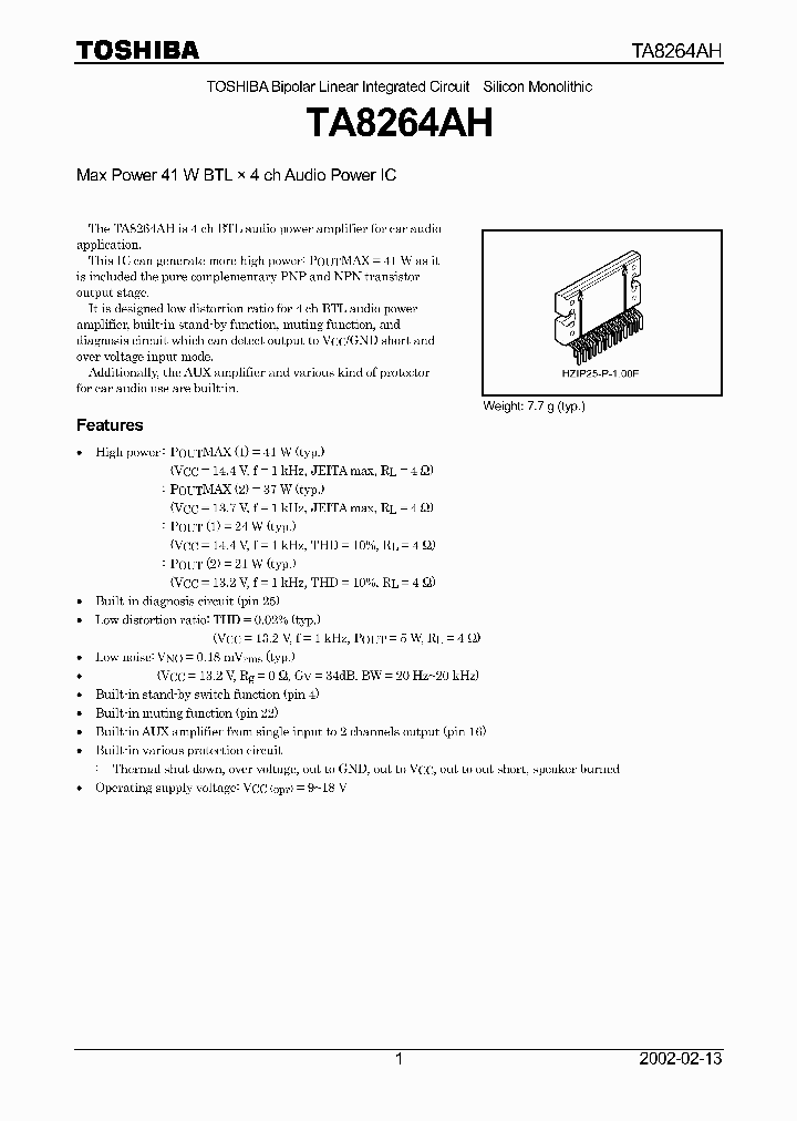 TA8264AH_347713.PDF Datasheet