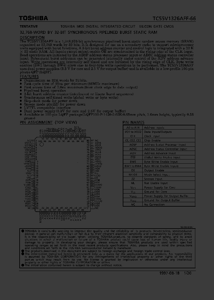 TC55V1326AFF_324276.PDF Datasheet