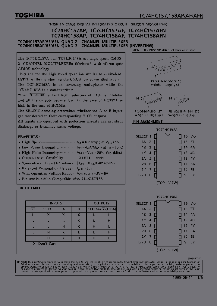 TC74HC157AFN_311173.PDF Datasheet