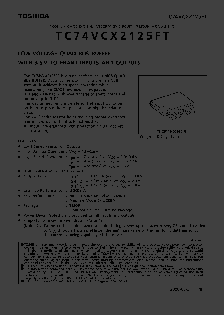 TC74VCX2125FT_329145.PDF Datasheet