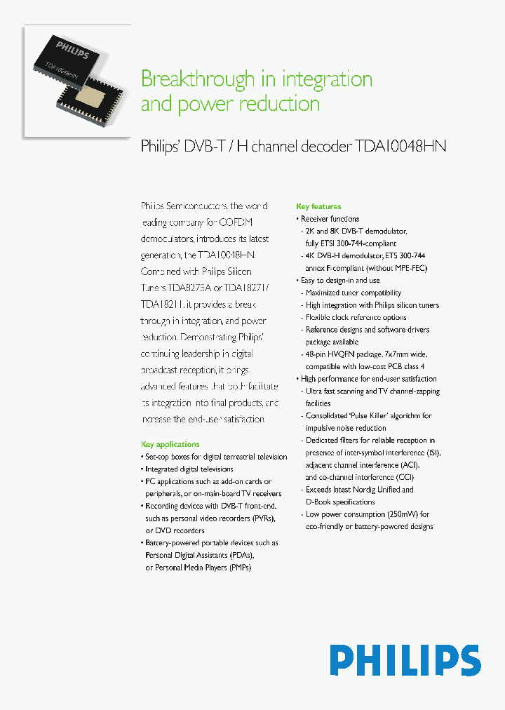 TDA10048HN_376229.PDF Datasheet