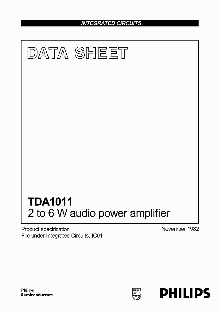 TDA1011_307400.PDF Datasheet