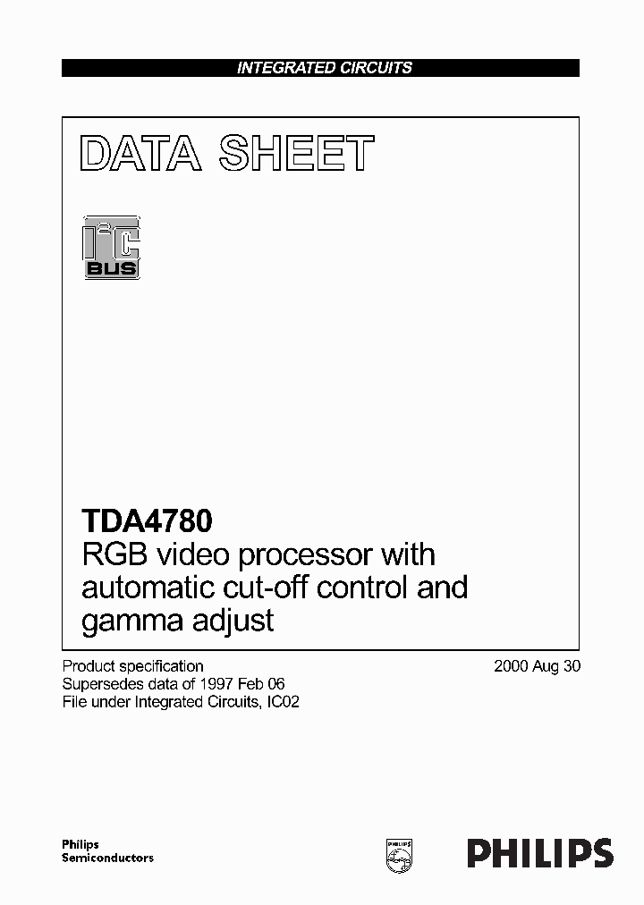 TDA4780_192597.PDF Datasheet