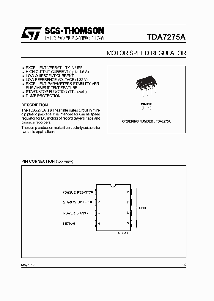 TDA7275A_362288.PDF Datasheet