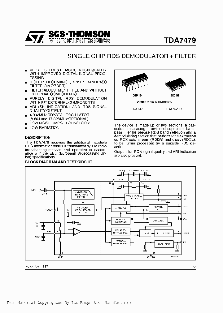 TDA7479_315009.PDF Datasheet